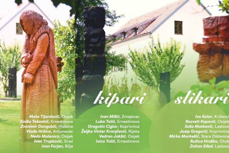 Kolonija kipara naivaca Ernestinovo od 3. – 8. kolovoza 2020.