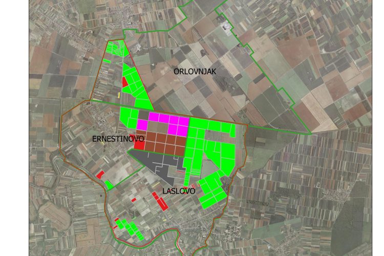 Program raspolaganja državnim poljoprivrednim zemljištem – kartografski prikaz