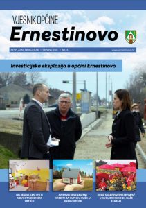 Naslovnica: Vjesnik Općine Ernestinovo 2021.