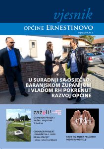 Naslovnica: Vjesnik Općine Ernestinovo 2018.