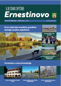 Naslovnica: Vjesnik Općine Ernestinovo 2025.