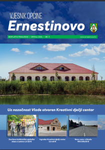 Naslovnica: Vjesnik Općine Ernestinovo 2026.